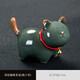 Buying and selling recommendations: Ruyao cat tea pet, creative and cute tea play, ceramic tea table decoration tea set ornaments, Geyao cat tea pet (Mei Ziqing)