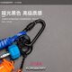 Korsberry Keychain Costa Fitness Bag Dumbbell Decoration Power Men and Women High apariencia Azul Naranja-MIU Twisted Ring Rope