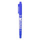 Comix (Comix) Pequeño marcador/dibujo de línea de doble cabeza/logística Pen/línea de línea de línea 0.5-1.5 mm/azul 12 piezas/caja MK833