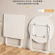 Shuhao small table foldable table dining table home-style simple round table rental house outdoor portable stall dining square table