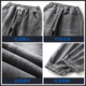 Woodpecker Jeans Men's 2025 Summer New Loose Piers Loose Pants Versátiles Harun Harun Casual Long Pants 901 Blue XL