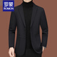 
ROMON casual suit men 2025 new men's suit middle-aged single spring and autumn jacket slim thin top suit jacket hiding blue ZJ9889 L 175
