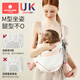 
Scoornest baby holding artifact liberates two-handed newborn baby straps before going out to hold baby baby baby horizontal hug [breathable style - suitable for 3-36 months] Bess Blue [