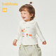 Balabala baby tops baby long-sleeved T-shirt girls 2025 new cute shopping mall same style 200125100006