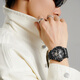 FILA New Year's gift mechanical watch for men and boys, fashionable hollow luminous watch 6587-002
