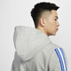 Nike (Nike) Offizieller Therma-Fit-Männer Plus Fleece Basketball Pullover Hoodie HJ3882 063 Farbeinstellung Dunkelgrau/helles Elfenbeinweiß XL