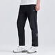 Tuoluzer cool and quick dry pants for men's summer outdoor casual sports pants stretch breathable straight pants gray L