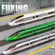 
Qianqiu Dream [New Year’s Festival] Remote control Fuxing high-speed rail toy boy simulated EMU model train children toy car combination Three festivals [Remote control version] Fuxing silver