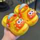 Meow Miow Kinderschuhen im Sommer leichter Auto Dinosaurier Sandalen Jungen und Mädchen Anti-Rutsch-Strandlochschuhe Kinder-Hausschuhe weiße Auto (mit heller Größe) 22-23 (Innenlänge ist ca. 14,5 cm)