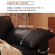 Harmony Dujiang Medium-old style oil wax leather sofa head layer cowhide small yellow cowhide living room small apartment straight high foot 2025 new style thickened oil wax leather three-person seat 2.2m
