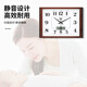 Combasi Wall Clock Living Room Watch Wall 2025 Новые простые творческие часы модные кварцевые часы офисная вешалка 6626