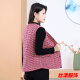 丝潇秋冬马甲新款中老年驼绒保暖轻柔女士坎肩外穿碎花妈妈宽松棉马甲 WY-6629/款2号色 建议990--100斤 2XL