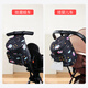 Baby Kinderwagenstasche Baby Trolley Aufbewahrung BAG BAY GEHEN ARTIFACT STAGERT BAG BABY Auto Aufbewahrungskorb Universal Accessoires Schwarzes Pony (Lanyard -Stil)