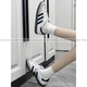 Adidas Originals Samba OG Classic versatile casual shoes White/Iron Gray/Grey official authentic white and green IH4882 36.5