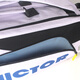 Victor Victor Victor Badminton Bag Men and Women Single Sofle Heart 6 Pack High-Ald Sports Mochila grande Capacidad Doble hombro Profesional Racket Bag BR6219/J/ZZ Dujuan Zi Zi