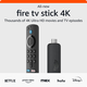 亚马逊2023款fire tv stick 4K max 16G二代奈飞电视盒子网络盒子机顶盒 2023款4K MAX，2＋16G 全新代激活指导 现货(拆封不退)