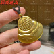 Fuhuang Jewelry Ancient Method Inherited Big Belly Maitreya Buddha Pendant for Women 999 Pure Gold Covered with Silver and Laughing Buddha to Keep Safe and Safe for Your Girlfriend during the Holidays Gold Covered Silver Maitreya Buddha Pendant Covered with 2.5 Grams of Gold and Black Rope