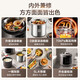 苏泊尔（SUPOR）电压力锅5升电高压锅家用电饭煲电饭锅钢釜双胆高压锅煮饭锅多功能压力锅 【304精钢双胆 SY-50YC5010】 5L