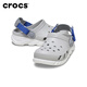 Crocs (crocs) children's worm gear hole shoes comfortable outdoor beach shoes bag toe slippers children's shoes %7C8774 official flagship Atmospheric gray-1FT 33:J1(200mm)