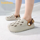 Balabala children's hole shoes for summer new style boys' non-slip sandals wear medium and large children's indoor girls' soft sole beach shoes
