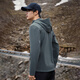 Pathfinder hooded soft shell jacket for men, outdoor sports mountaineering hiking jacket, spring and autumn men's jacket