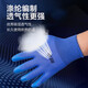 Latex physikalische geprägte Handschuhe Arbeitsschutzkleidung ist nicht schlecht. Sicherheitsschutz für Baustelle, Ausrutscher, atmungsaktiv, weich und komfortabel. A688 Wear-Resistant King [1 Doppelpaket] M.