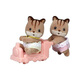 Sylvanische Familien (sylvanische Familien) Japanische Version von Walnuss -Eichhörnchen, Hausspiel -Spielzeug -Spielzeug -Puppen -Set, Geburtstagsgeschenk für Kinder