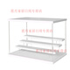
Doll display box with light transparent display cabinet blind box storage dustproof acrylic box with ladder customization medium ceiling light with ladder two-layer 6623DT