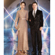 
Little Han Deer Wedding Mom Wedding High-end Dress Champagne Color Sequins Night Female Mom Noble Young Happy Mother-in-law Wedding Clothes 20 MSX672 Champagne Color A rose on the waist M