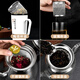 Jatu Dang Fat Donglai same style tea filter stainless steel tea leak teapot glass cup tea filter large bubble water cup tea filter positive 304 with steel ring No. 3