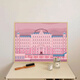 Budapest Hotel Digital Oil Painting Diy Filling Color Hand-painting Architectural Oil Painting Decorative Painting qx1592 30*40cm Thick solid wood inner frame Highlight pigment+