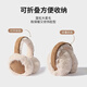 Xier earmuffs for women's warm ear cups 2024 winter foldable earmuffs for cycling ears thickened plush ears warm ears cover Plush earmuffs [coffee + beige]