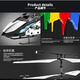 
Yunya intelligent remote control aircraft chief battery life remote control helicopter small helicopter children's toys birthday gift resistant to falling 23cm yellow [direct rushing to set height] + storage box Beijing selection list gift color box