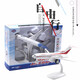 
dc10 aircraft model alloy McDonald DC10A380 Boeing 727 Huili lighting children's home decoration McDonald DC-10 red