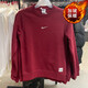 Nike (Nike) Red Sweatshirt Jacke Herren 2025 Snake Neujahr Sportswear plus Fleece warme runde Nackenpullover IB5567-677 Red New Year Style Plus Fleece s