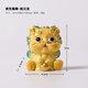 Les petits ornements de dilition fortune de Yunya de Yunya, ornements de bureau créatifs de la bête de dénigrement or, Office, Office décompressant les mini pendentifs, Zhaocai Jinbao [quatre packages] Pink + Yellow