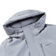 
Bosideng (BOSIDENG) [Off-season] men's short hooded thickened new national standard 90 velvet shopping mall same casual versatile jacket, gray gradient 9M34 L 180/96A