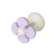 Super cute flower wire management device can paste data cable sorting DIY wiring fixture device Random color 1