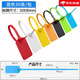 Label cable tie, disposable plastic seal, anti-theft buckle, logistics tag, cable identification plate, customized color, 100 pieces of customized content, contact customer service (2 markers included)