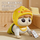 Beizu practices baby toys for 0-1 years old and learns crawling guide head-up training training for early education electric crawling baby crawling baby yellow duck-217 contents + remote control + charging case