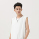 Miniso (MINISO) ice silk vest men 2025 new sun protection and breathable men's sports fitness sleeveless vest T-shirt White L
