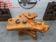 
Root carving tea table tree root tea table whole log tea sea tree head tea table camphor tree root chicken wenge wood golden nanmu household D2561 4 stools