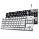 Logitech (Logitech) Logitech K835 Wired TKL Real Mechanical Keyboard 84 Clé TTC Blue and Red Axe Gaming Office K835 Black Red Axe No X Configuration standard