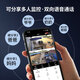 锐视威双摄1000万高清室内监控摄像头家用无线wifi网络远程手机监控器360度无死角带夜视全彩家庭摄像机