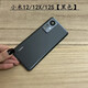 Xiaomi original 12 original glass back cover Mi 12X original back shell mobile phone battery cover Mi 12S shell Mi 12sp Mi 12/X/S back cover black + frame