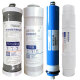 Qinyuan Wasserreiniger Filterelement KRT2800 3800 3820 3890PPC Composite Activated Carbon Polypropylen Complete Set Aktive KRT2800/3800/3890 Full Set Level 4