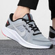 耐克（NIKE）男鞋2025夏季运动鞋RUN SWIFT 2网面透气跑步鞋学生低帮休闲鞋 DA1105-007灰色 44