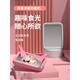 木允瑶德国进口炒酸奶机家用小型炒冰机迷你儿童专用冰淇淋炒冰盘免插电 【奶白色大型】304不锈钢