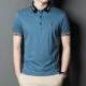 Armani Sand Seide Kurzarm T-Shirt Herren-Halbärmel-Top Sommereis. Seidenmode Polo-Hemd schwarz 1315 L 170 Empfohlen 120-140jin [Jin ist gleich 0,5 kg]