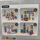 Shiying Magnetic Feet Building Bloc Couleur Boule Assemblage magnétique Assemblage magnétique Assemblage d'aspiration magnétique Toy en pierre absorbant le fer Child 3524 Hongxing Magnetic Feet 64PCS
